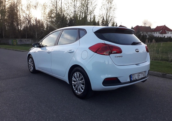 Kia Ceed cena 37700 przebieg: 112000, rok produkcji 2015 z Łódź małe 172